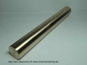 Beryllium-Kupfer C 17200 Rundstab ø 30±0,2 x 200+5 mm