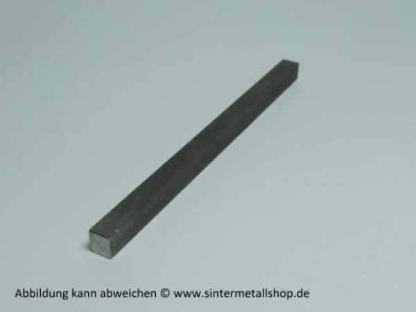 Tungsten-lanthan - WL10 square bar 10 x 10 x 320 mm