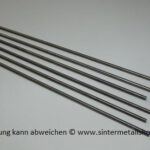 Wolfram-Lanthan (WL10) Rundstab ø 5±0,05 x 400 mm