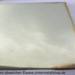 Molybdän Blech 0,2±0,03 x 300±5 x 300±5 mm