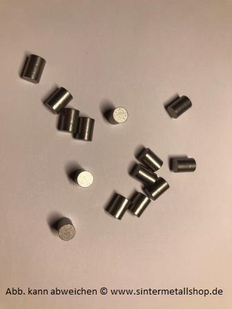 Heavy metal bolt (ground pin) ø 5±0,1 x 7 0/-0,1 mm - Kopie