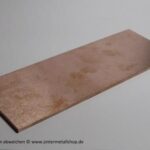 Wolfram-Kupfer Legierung WCu 70/30 Rechteckstab 2 x 20 x 300 mm