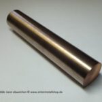 Wolfram-Kupfer Legierung WCu 80/20 Rundstab ø 8±0,1 x 200 mm