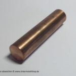 Wolfram-Kupfer Legierung WCu 75/25 Rundstab ø 12±0,2 x 200 mm