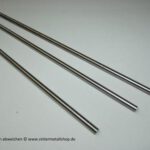 Molybdän Rundstab OF geschliffen ø 11±0,2 x 470 mm