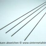 Wolfram Rundstab OF geschliffen ø 4±0,05 x 305+5 mm
